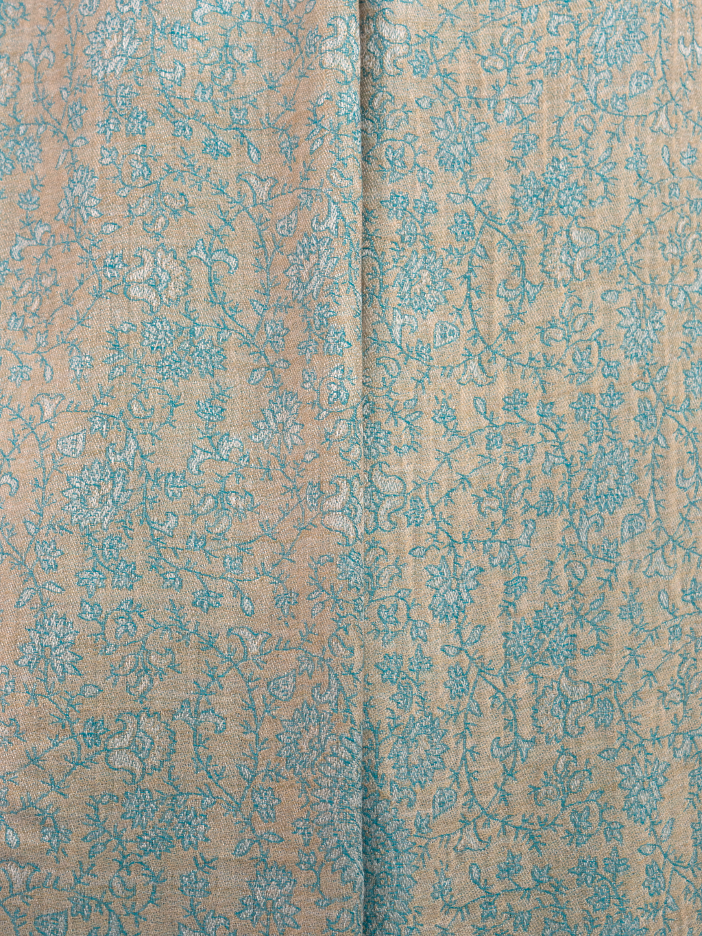 Silver Seas Woven Pashmina Wool Scarf