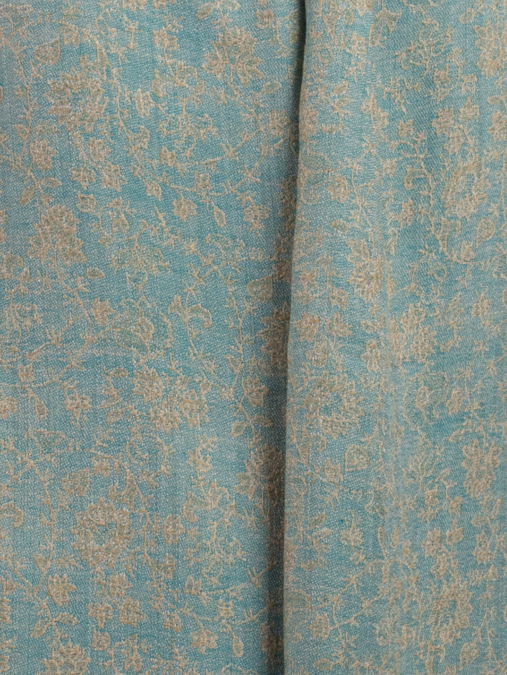 Silver Seas Woven Pashmina Wool Scarf