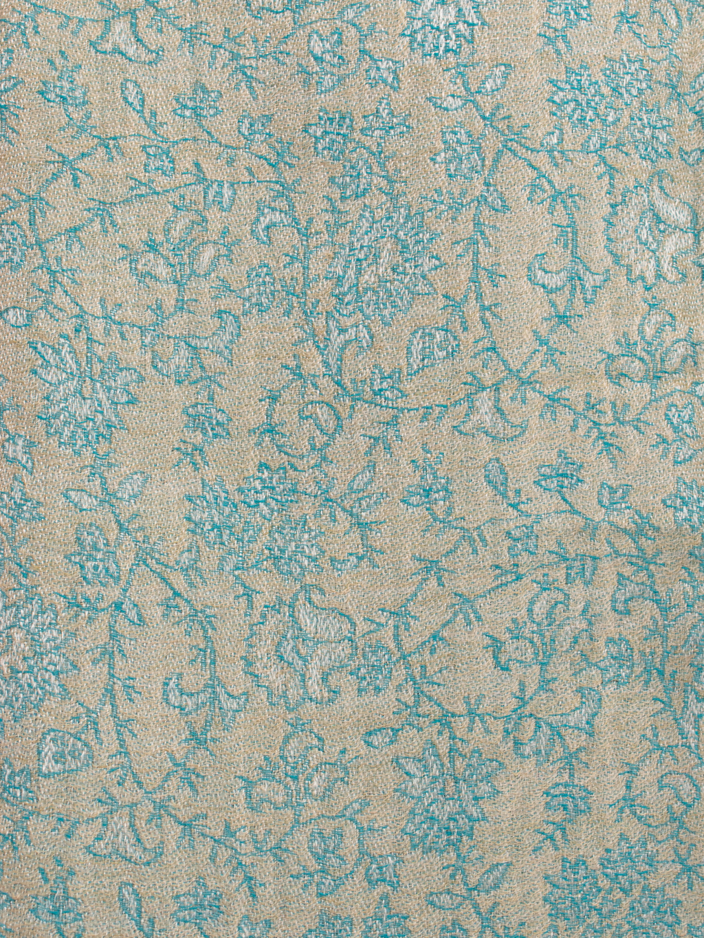 Ocean Slate Woven Pashmina Wool Scarf
