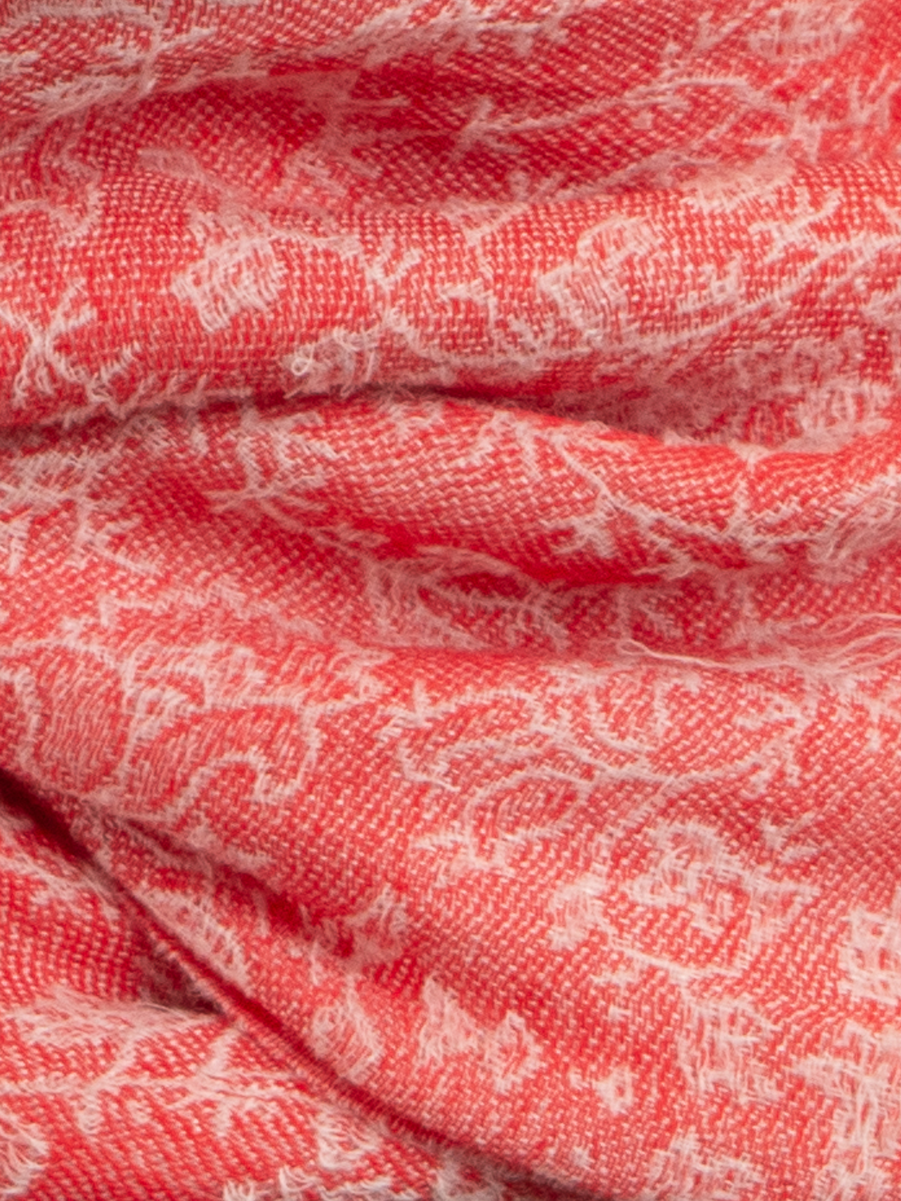 Coral Lagoon Woven Pashmina Wool Scarf