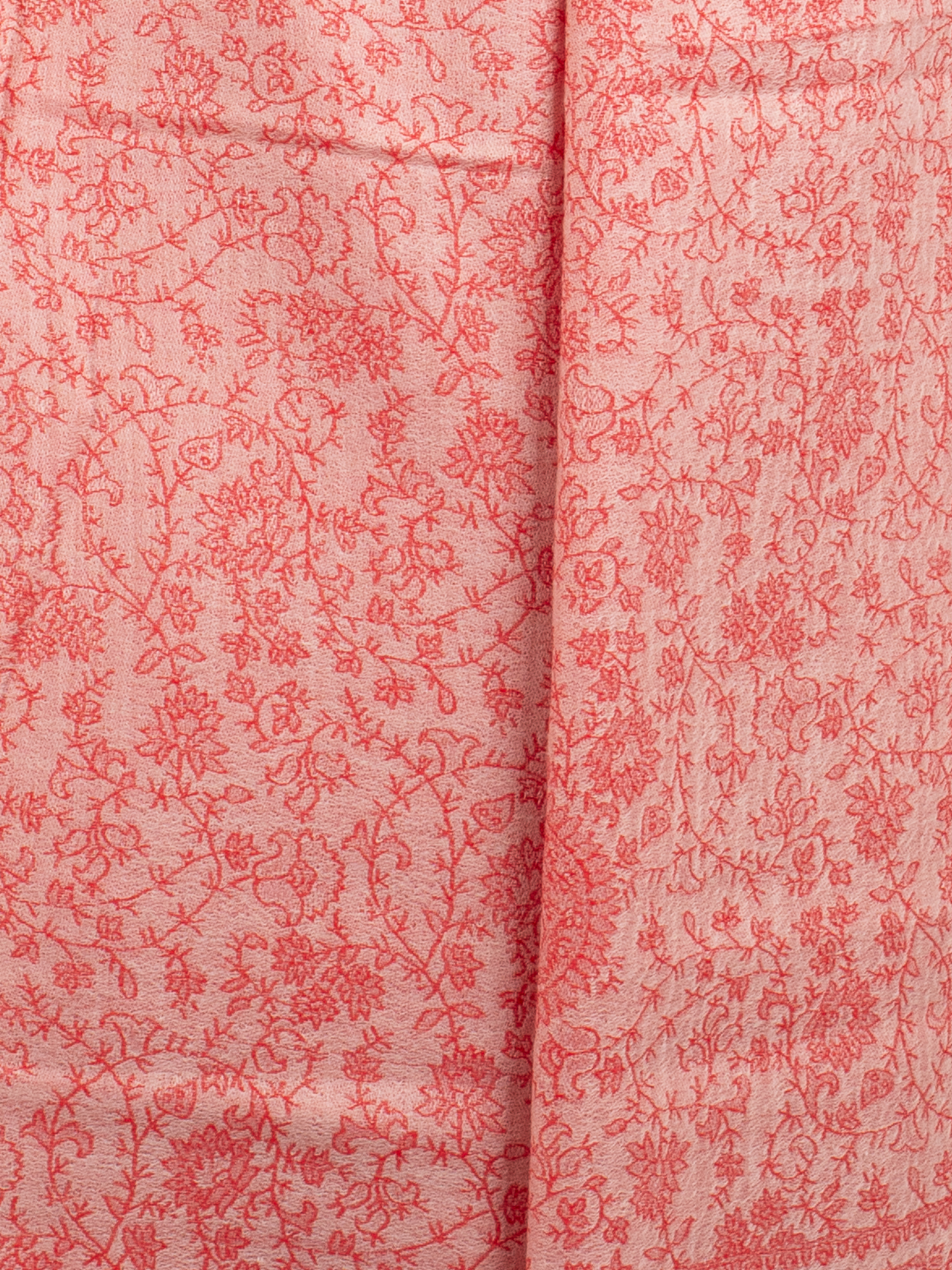 Coral Lagoon Woven Pashmina Wool Scarf