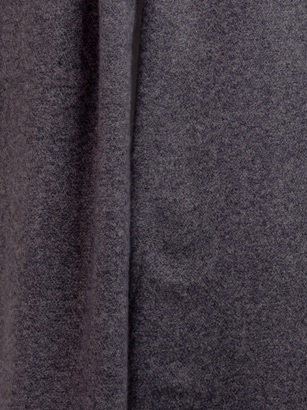 Midnight Grey Pashmina Wool Scarf