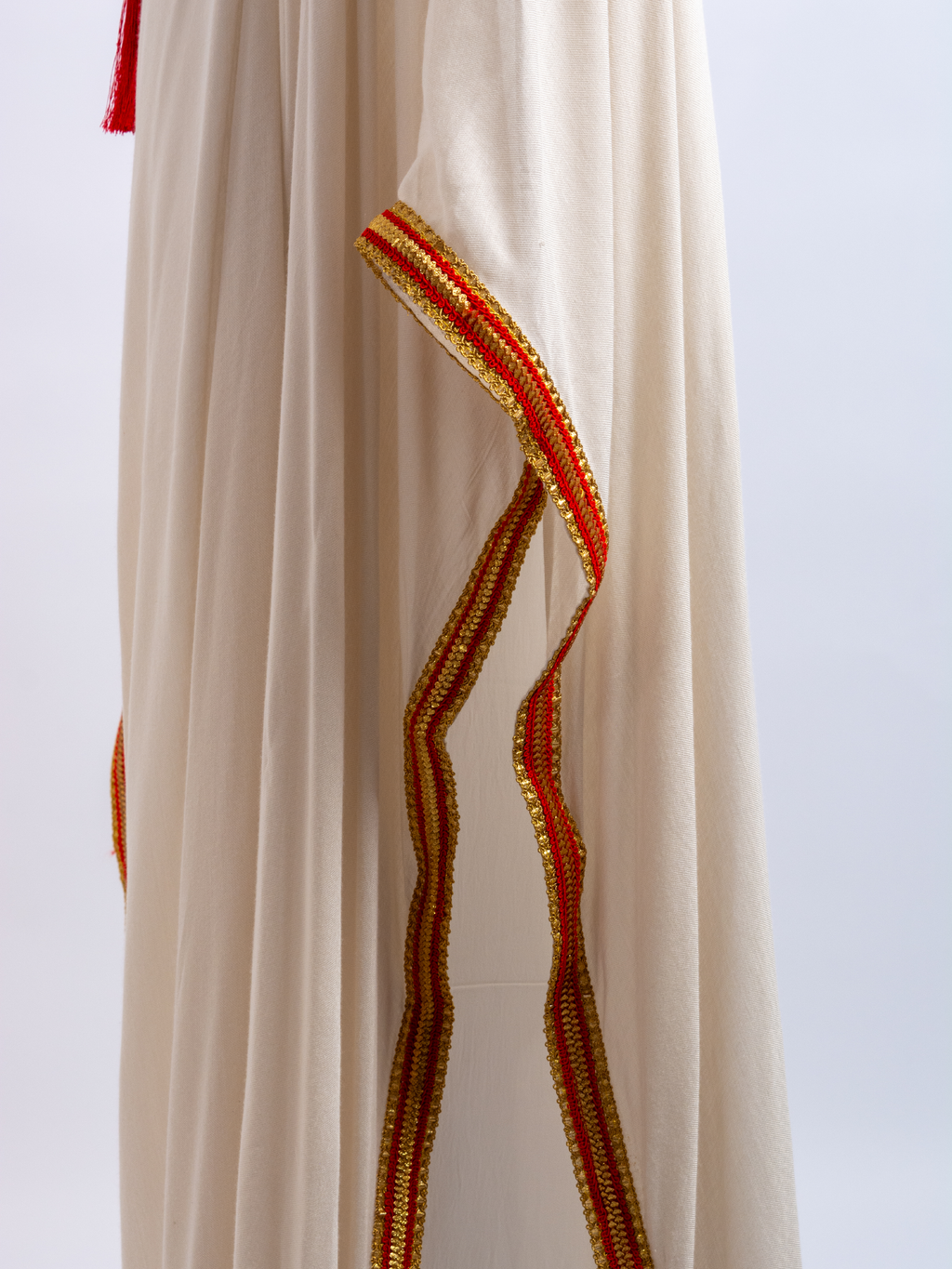 100% Egyptian Bamboo Long bisht with Embroidery